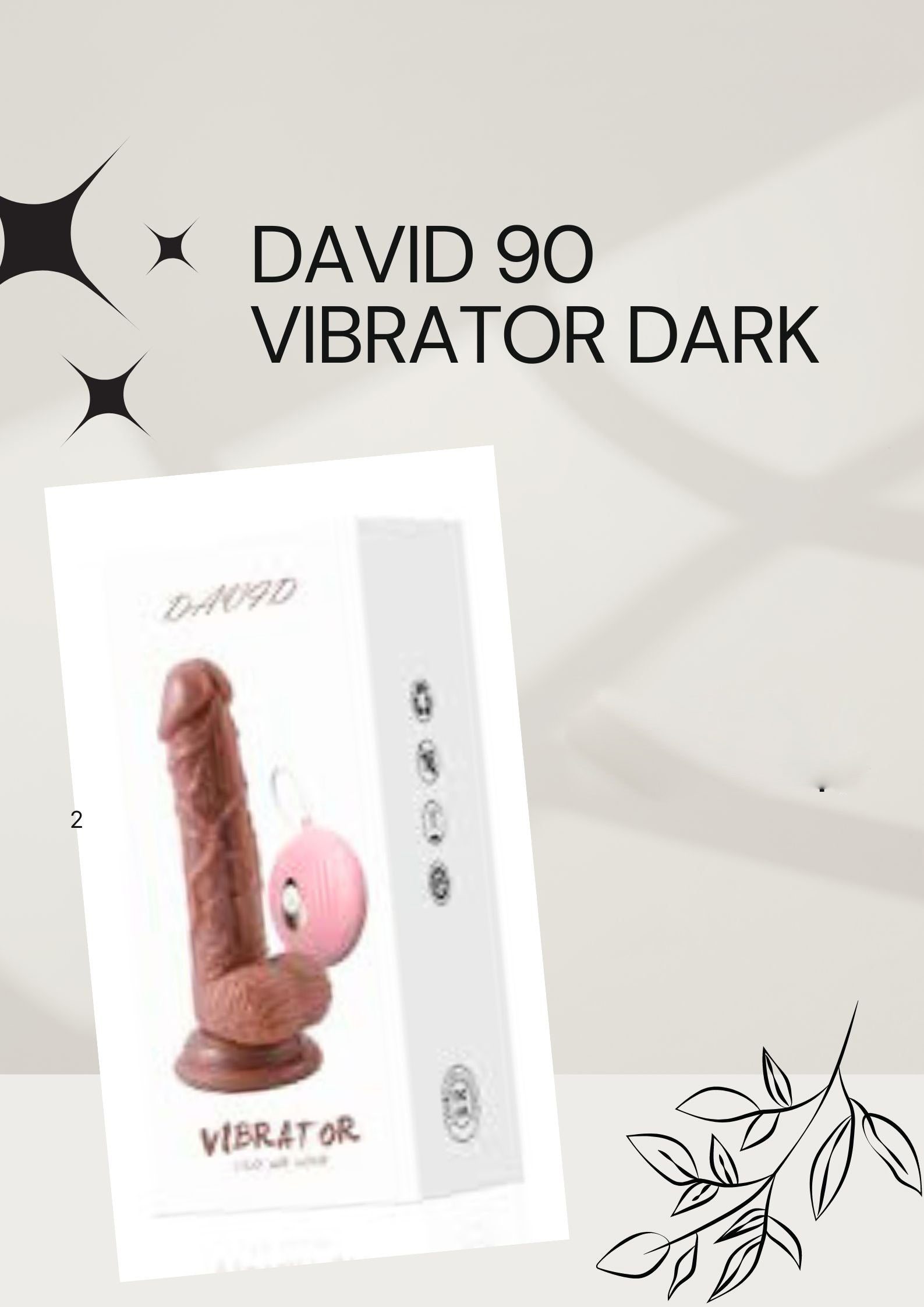 Vibrator-David 90 Vibrator Dark