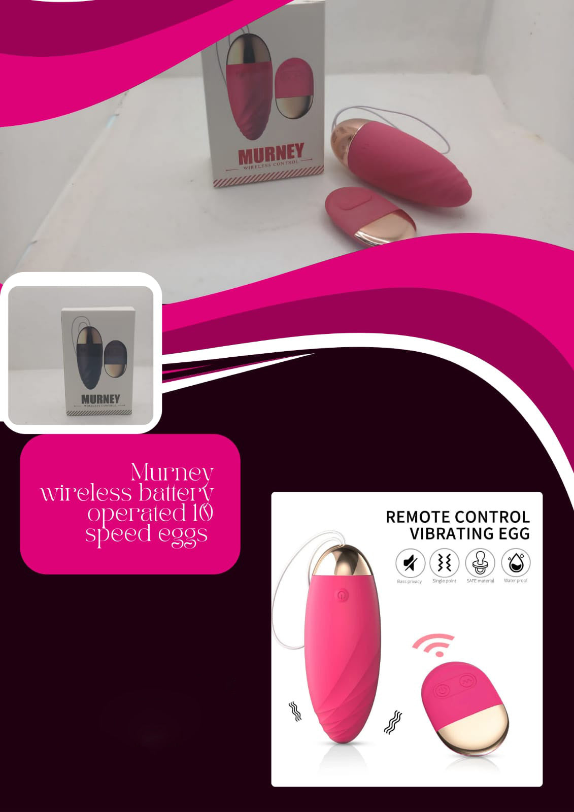 Vibrating Egg Remote Control